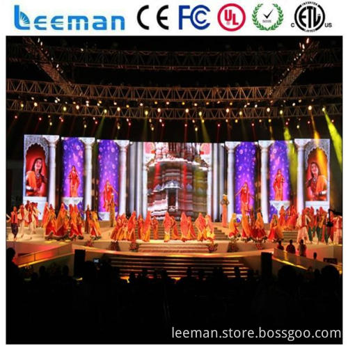 15.6 led screen Leeman P2.5 SMD ali led indoor display full xxx vedio
